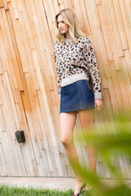 Load image into Gallery viewer, Leopard Print Knit Sweater