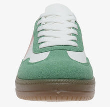 Load image into Gallery viewer, Outwoods Giana Sneakers - Emerald Green &amp; Pink