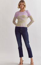 Load image into Gallery viewer, Ribbed Long Sleeve Top - Lilac