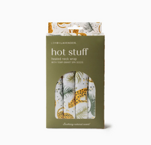 Load image into Gallery viewer, Lemon Lavender Hot Stuff Heated Neck Wrap - 6 Options