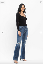 Load image into Gallery viewer, Mid Rise Bootcut Jeans - Plus Size - ONLY 1 LEFT! SIZE 24W