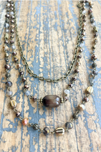 Load image into Gallery viewer, Medina Necklace Tiger&#39;s Eye