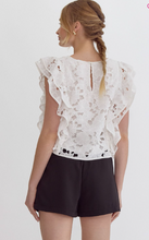 Load image into Gallery viewer, Lace Floral Square Neck Sleeveless Top