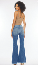 Load image into Gallery viewer, KanCan High Rise Exposed Button Flare Jeans