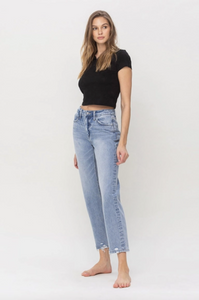 High Rise Rigid Straight Jean - ONLY 2 SIZES LEFT! Size 27 & 32