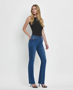 High Rise Slim Bootcut Jeans