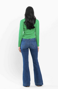 Judy Blue High Waist Wide Hem Flare Jeans