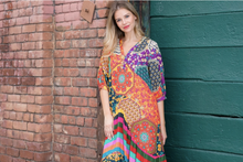 Load image into Gallery viewer, VIntage Boho Mix Maxi Dress