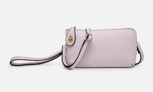 Kendall Crossbody/Wristlet with Twist Lock Closure - Available in 22 Colors!