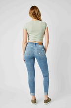 Load image into Gallery viewer, Judy Blue Mid Rise Destroyed Skinny Fit Jeans