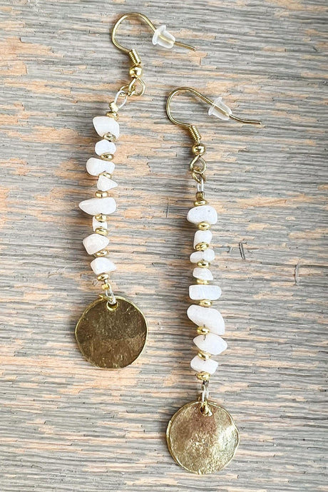 Daphne Earrings - Ivory