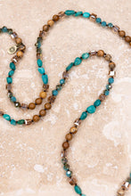 Load image into Gallery viewer, Debbie Necklace - Turquoise/Brown