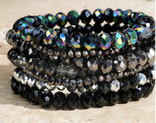 Load image into Gallery viewer, Beaded Stretch Bracelets - Set of 9 - Available in 16 Colors!