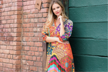 Load image into Gallery viewer, VIntage Boho Mix Maxi Dress