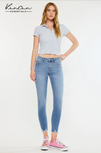 Load image into Gallery viewer, Mid Rise Ankle Skinny Jeans