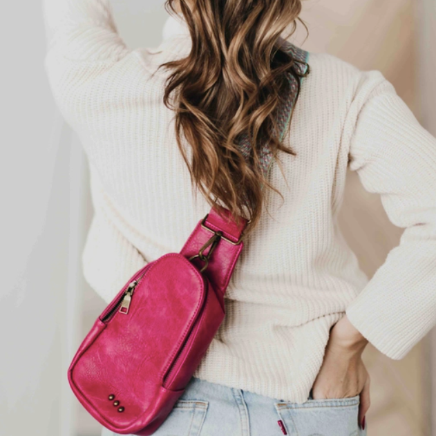 Fuchsia - Jordan Sling Bag