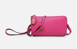 Kendall Crossbody/Wristlet with Twist Lock Closure - Available in 22 Colors!