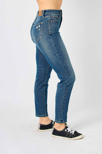 High Waist Tummy Control Slim Jean