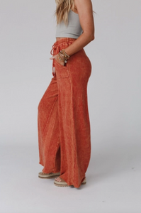 Brick - Relaxing Robin Wide Leg Pant