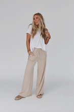 Load image into Gallery viewer, New Taupe - Relaxing Robin Wide Leg Pant