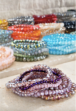 Load image into Gallery viewer, Beaded Stretch Bracelets - Set of 9 - Available in 16 Colors!