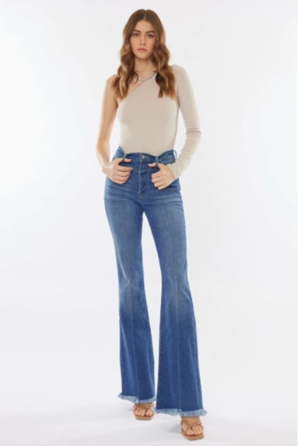High Rise Flare Jeans - ONLY 1 LEFT! Size 1/24