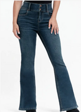 Load image into Gallery viewer, PETITE Shapewear Fit &amp; Lift Flare Jeans