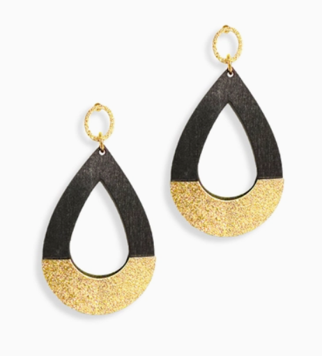 Black - Stacy Earrings