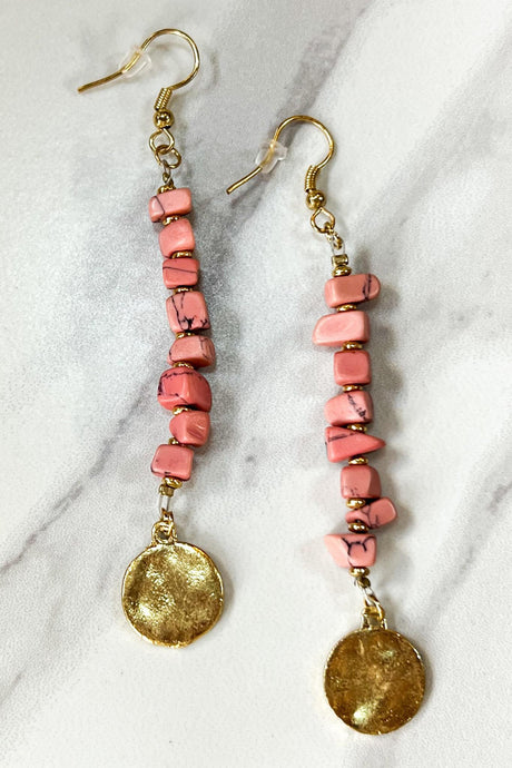 Daphne Earrings - Blush