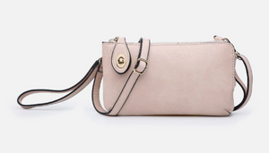 Kendall Crossbody/Wristlet with Twist Lock Closure - Available in 22 Colors!