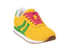 Load image into Gallery viewer, Kickoff Sneakers - Yellow Green Combo - by Corkys