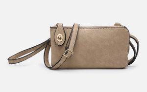 Kendall Crossbody/Wristlet with Twist Lock Closure - Available in 22 Colors!