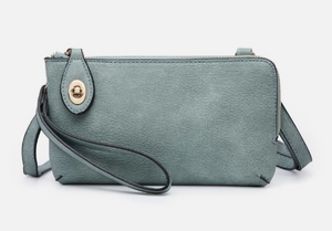 Kendall Crossbody/Wristlet with Twist Lock Closure - Available in 22 Colors!