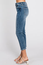 Load image into Gallery viewer, PETITE High Rise Stretch Mom Jeans