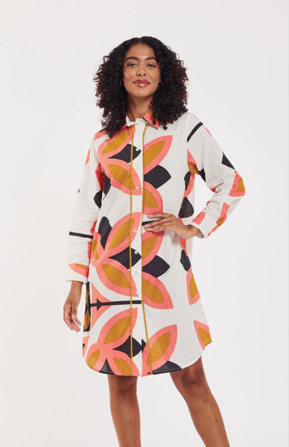 Carlotta Midi Shirt Dress