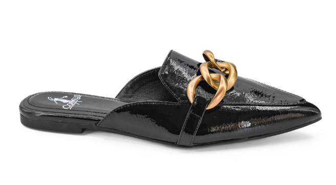 Black Playin For Keeps Mules by Corkys Footwear