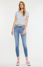Load image into Gallery viewer, Mid Rise Ankle Skinny Jeans