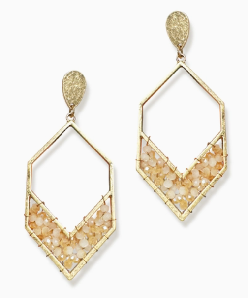 Champagne Collins Earrings