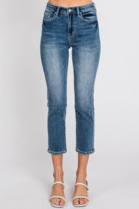 PETITE High Rise Stretch Mom Jeans