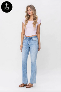 High Rise Bootcut Jean - Plus Size