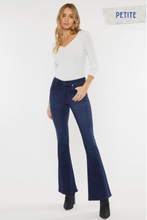 Load image into Gallery viewer, PETITE Mid Rise Flare Jeans