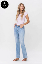 Load image into Gallery viewer, High Rise Bootcut Jean - Plus Size