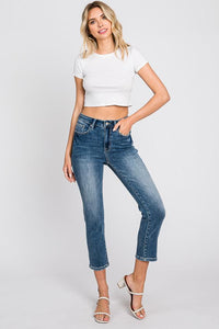 PETITE High Rise Stretch Mom Jeans