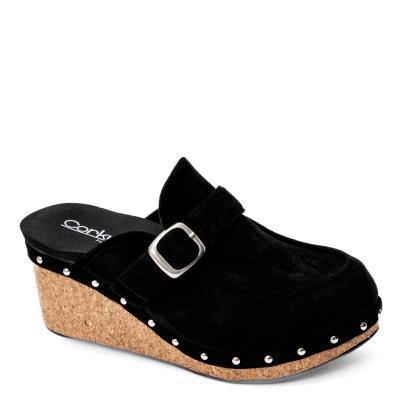 Just Precious - Black Faux Suede - by Corky's