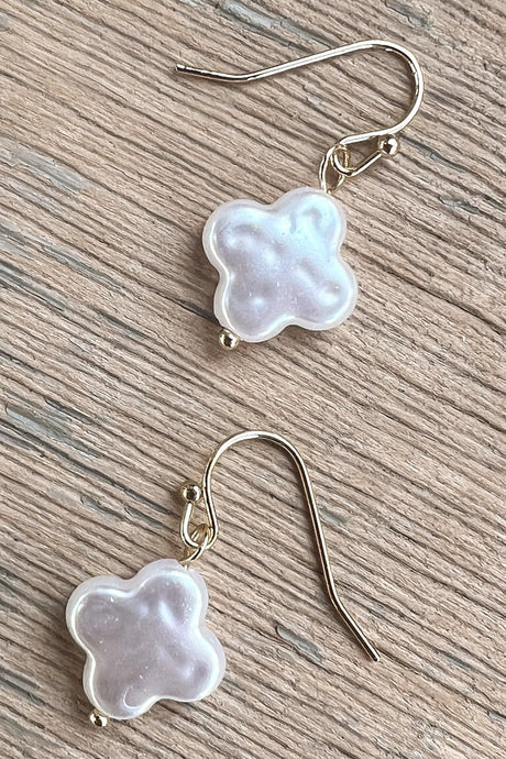 Pearl Clover Earrings
