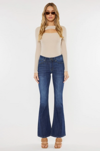 PLUS & PETITE Ashley Mid Rise Flare