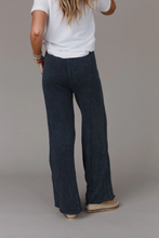 Load image into Gallery viewer, New Navy - Relaxing Robin Wide Leg Pant