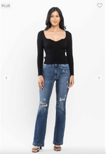 Load image into Gallery viewer, Mid Rise Bootcut Jeans - Plus Size - ONLY 1 LEFT! SIZE 24W