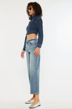 Load image into Gallery viewer, Mid Rise Loose Barrel Fit Jeans