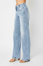 Load image into Gallery viewer, Judy Blue High Waist Front Yoke Retro Wide Leg Jeans